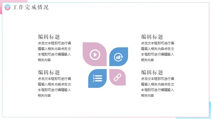 简约风 年终工作总结PPT