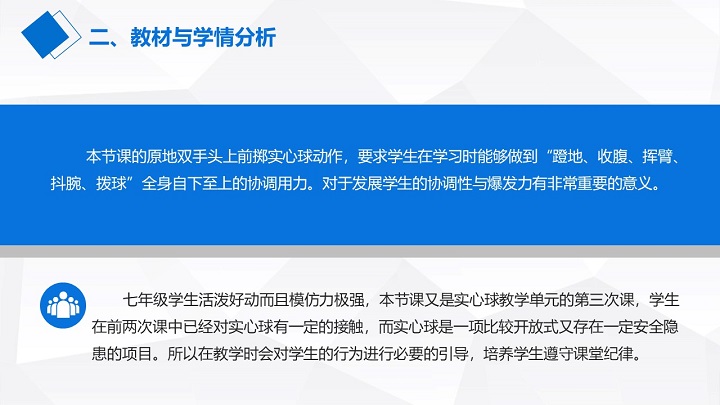 初中体育八年级《掷实心球》教育教学课件