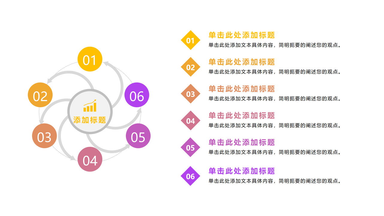 黄色几何简约毕业答辩