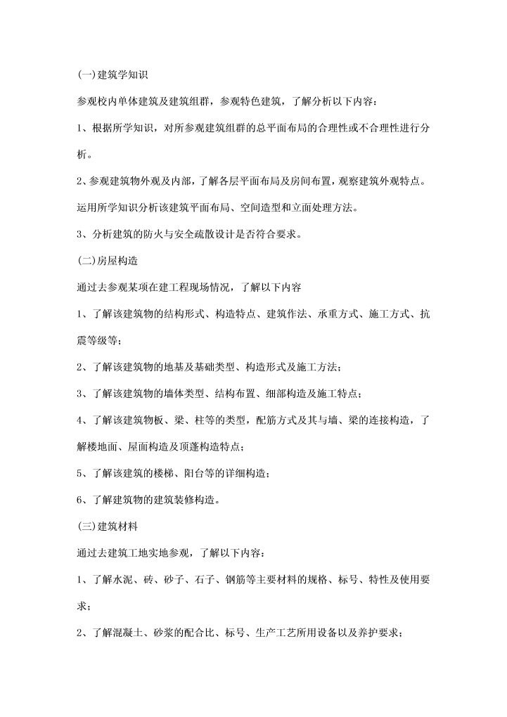 建筑专业见习总结汇报