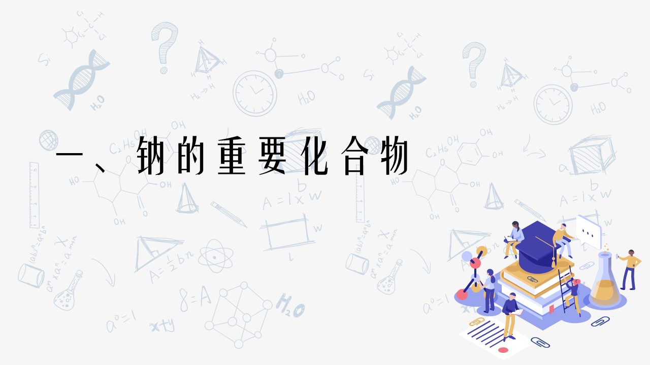 高中化学人教版高一必修第三章《几种重要的金属化合物》教育教学课件